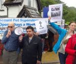 BoycottDogs4Us Protest in Salford